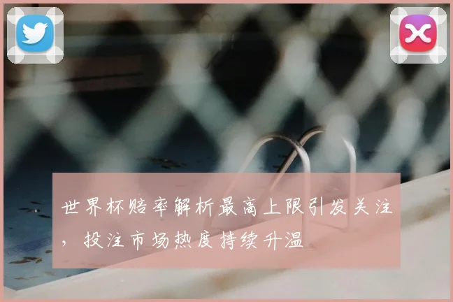 世界杯赔率解析最高上限引发关注,投注市场热度持续升温